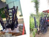 ‘เครื่องขุดย้ายต้นไม้แบบกึ่งอัตโนมัติ’ฝีมือนิสิตปริญญาโท คณะเกษตร มก. – ฉลาดสุดๆ