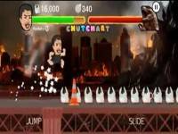 ฮือฮาเกม “ชัชกี้รัน” วิ่งหลบกรวยยางต่อกร “ก็อตซิลล่า”