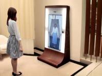 ห้องลองเสื้อเสมือนจริงของโตชิบา