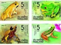 ไปรษณีย์ไทยจับกบใส่แสตมป์