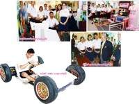 ‘รถไฟฟ้าจากของเหลือใช้’นวัตกรรมเด็กไทย – ฉลาดสุดๆ